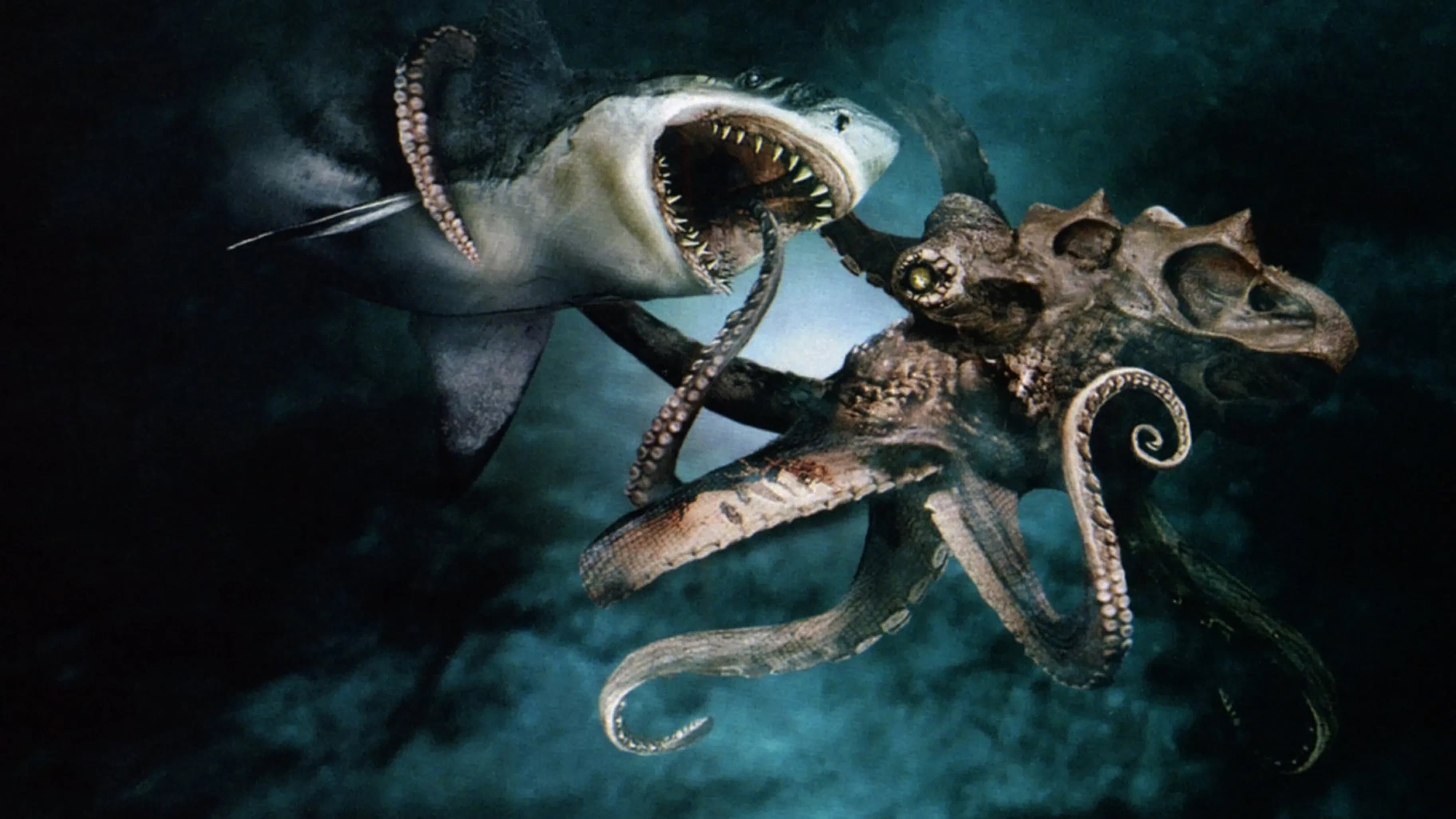 Mega Shark vs. Giant Octopus