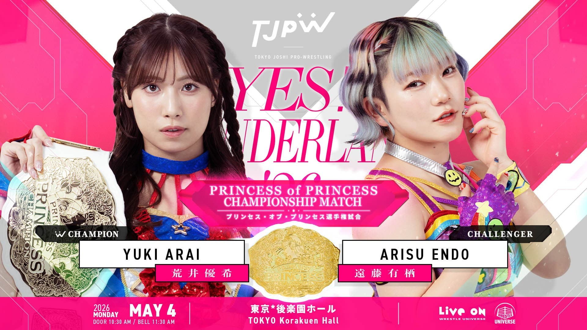 TJPW Yes! Wonderland '26