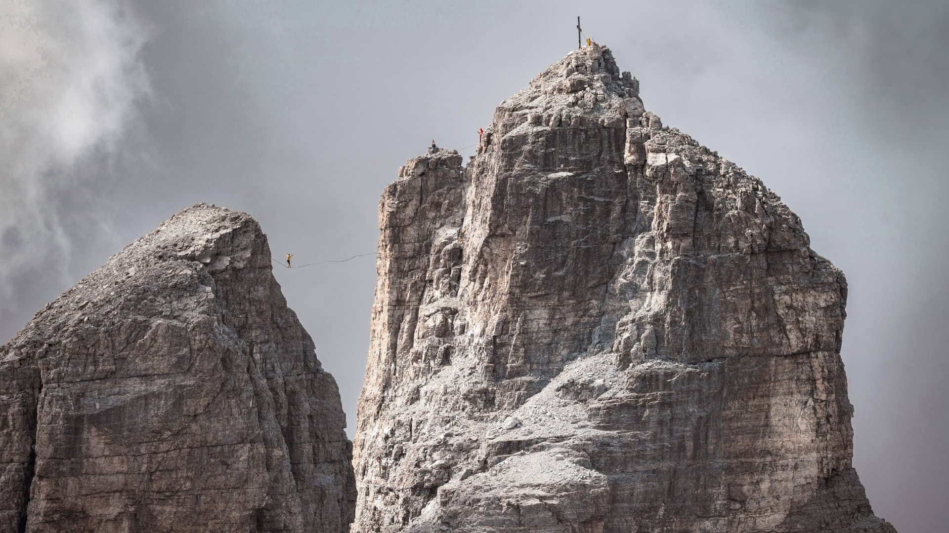 High Above: Highlining on Tribulaun