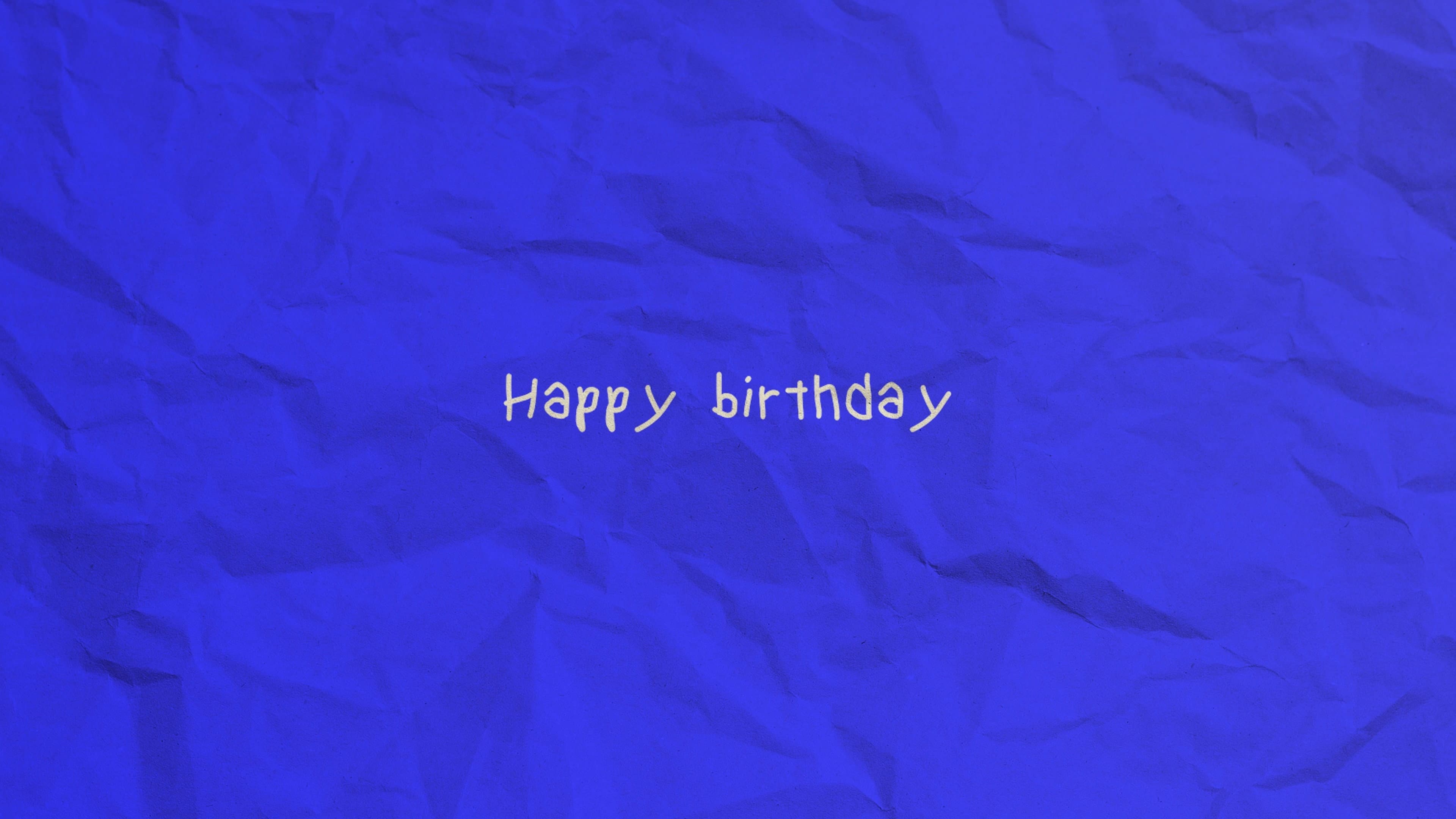 Happy birthday