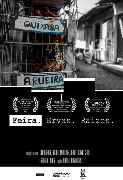 Feira. Ervas. Raízes.